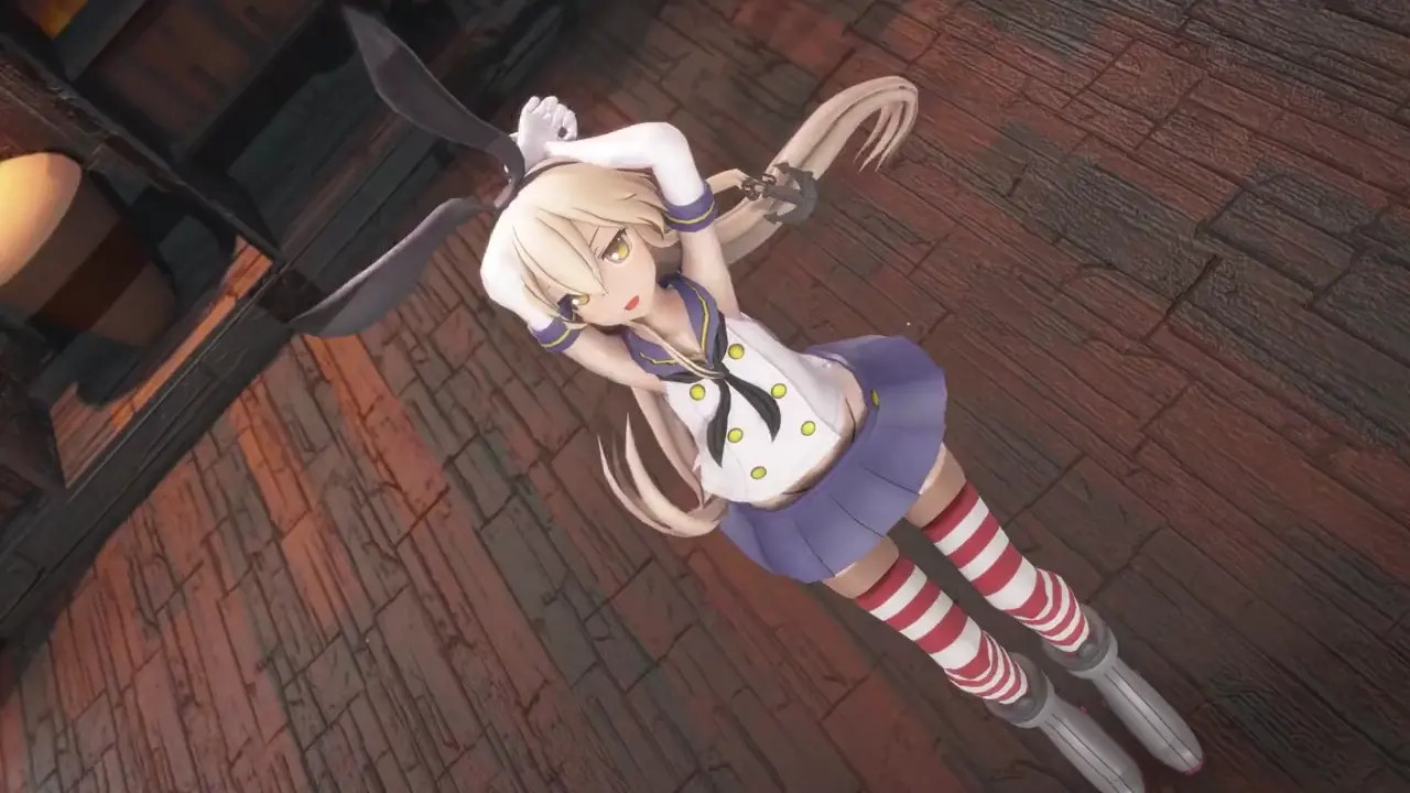 Shimakaze - Love Me If You Can (ver. 2) [MMD R18] Popipapi
