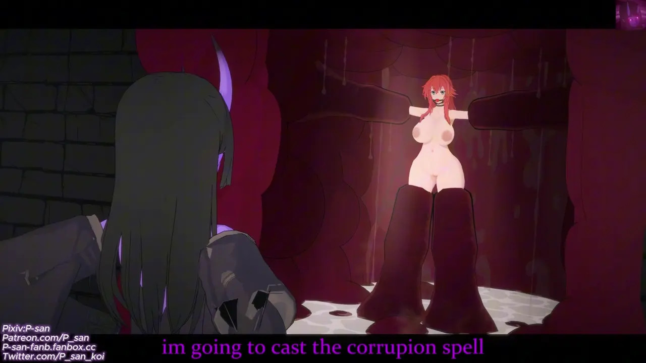 Rias Gremory Corruption NTR Gyaru version