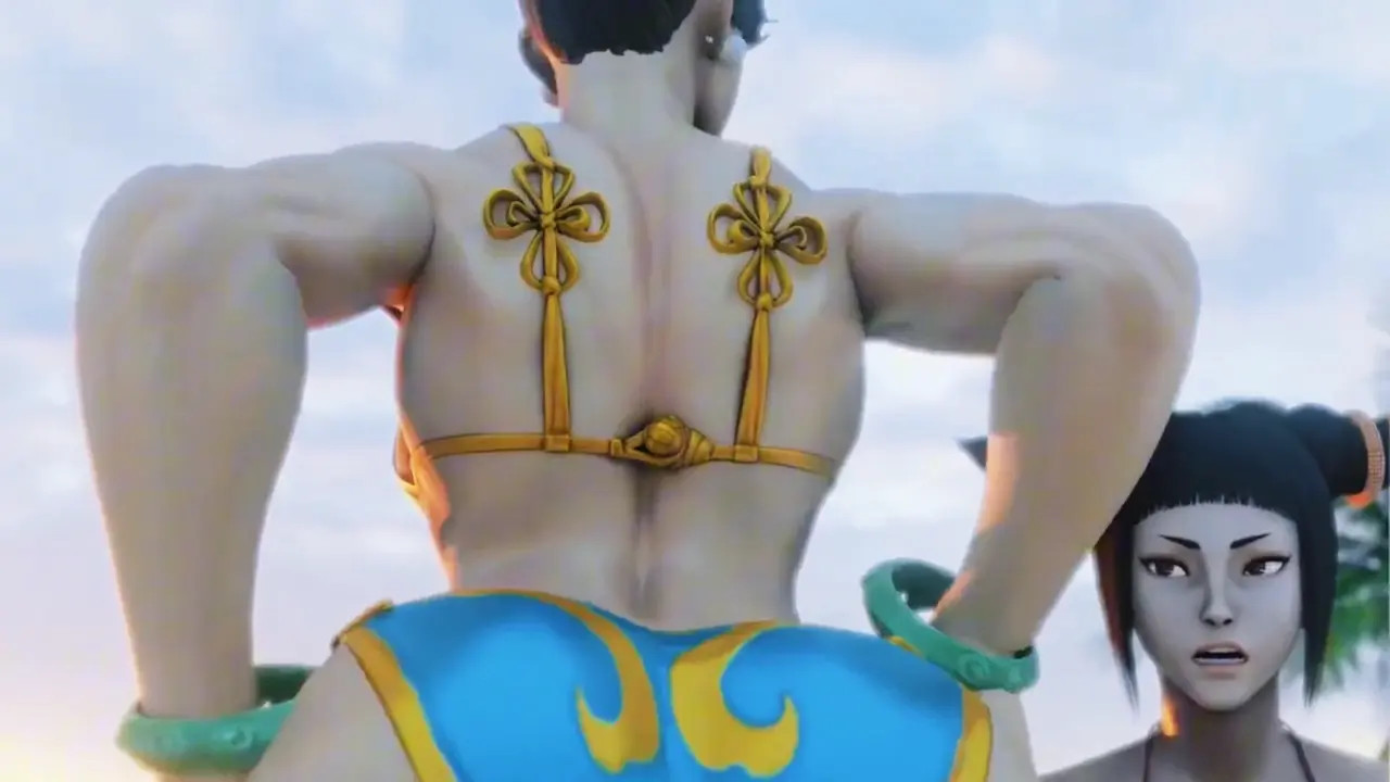 The thick-thighed mommy wants you all to herself...[CHUN LI / STREET FIGHTER PMV]