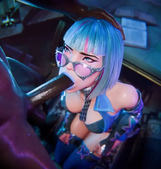 Psychedelic Pulse Psylocke Blowjob (Black) [Z1G3D]