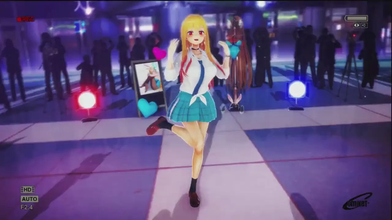 Marin starts a strip party!