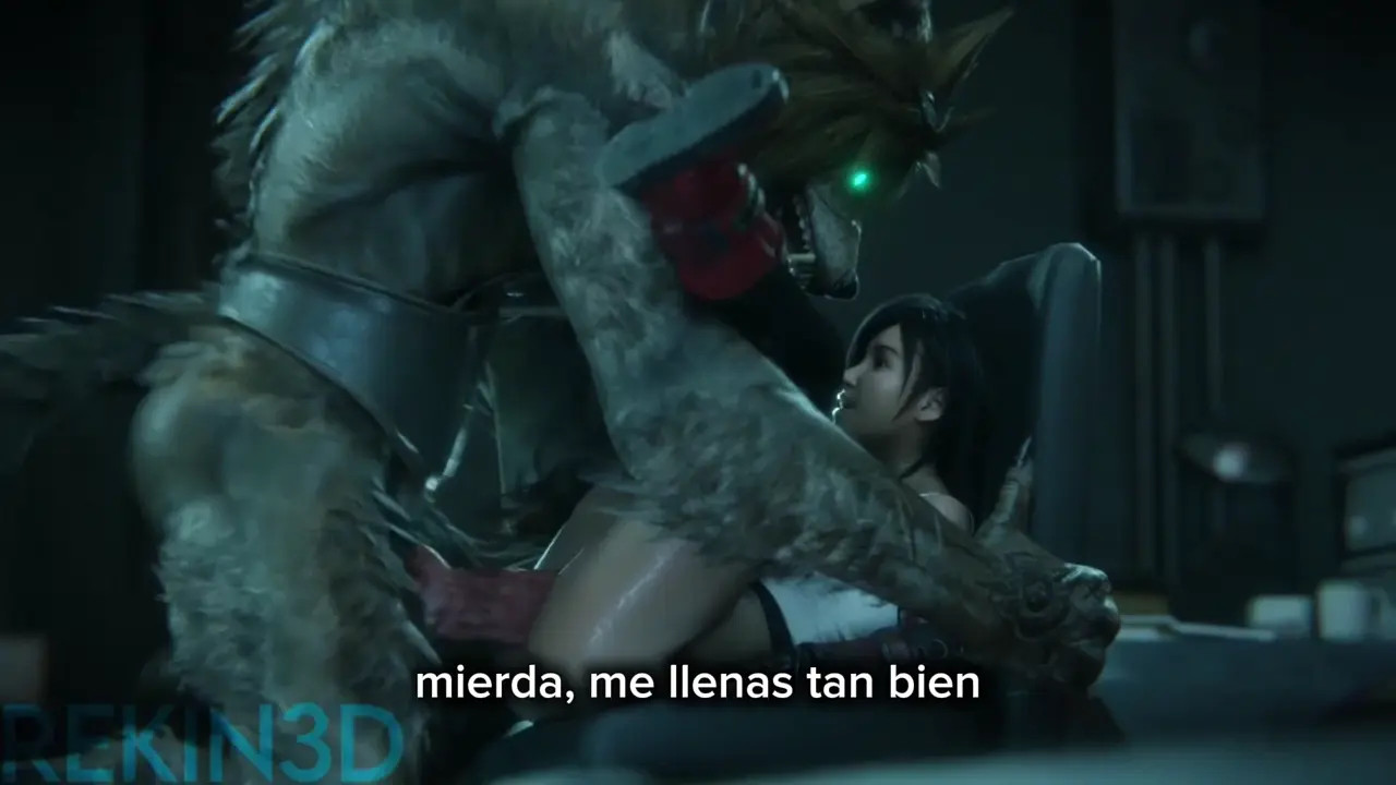 Tifa Lockhart and Werecloud - Sub español