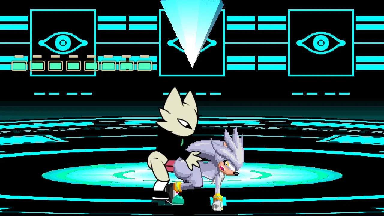 MUGEN Request#350: Yi X Silver The Hedgehog
