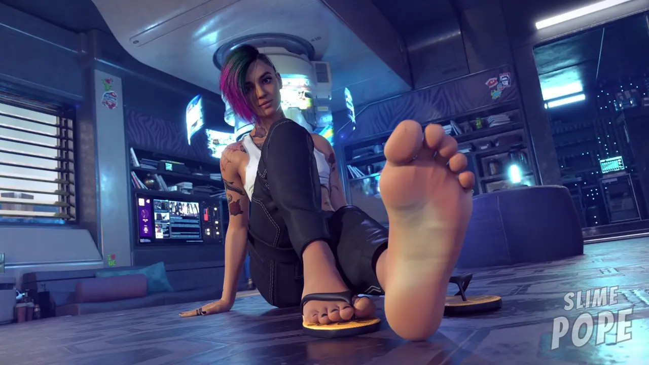 Judy Foot Tease