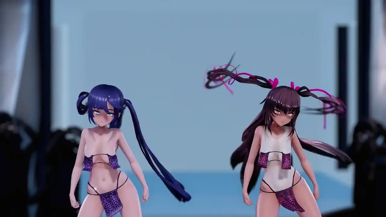 Mona Yukikaze Runway [Power of Skb] (4K Upscaled)