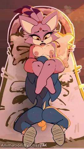 Sonic Licking Blaze [Crissyac]