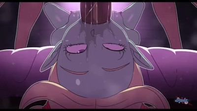 Panzy eating this big piece of meat[D-art]