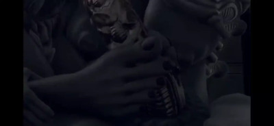 Xenomorph Footjob Blowjob