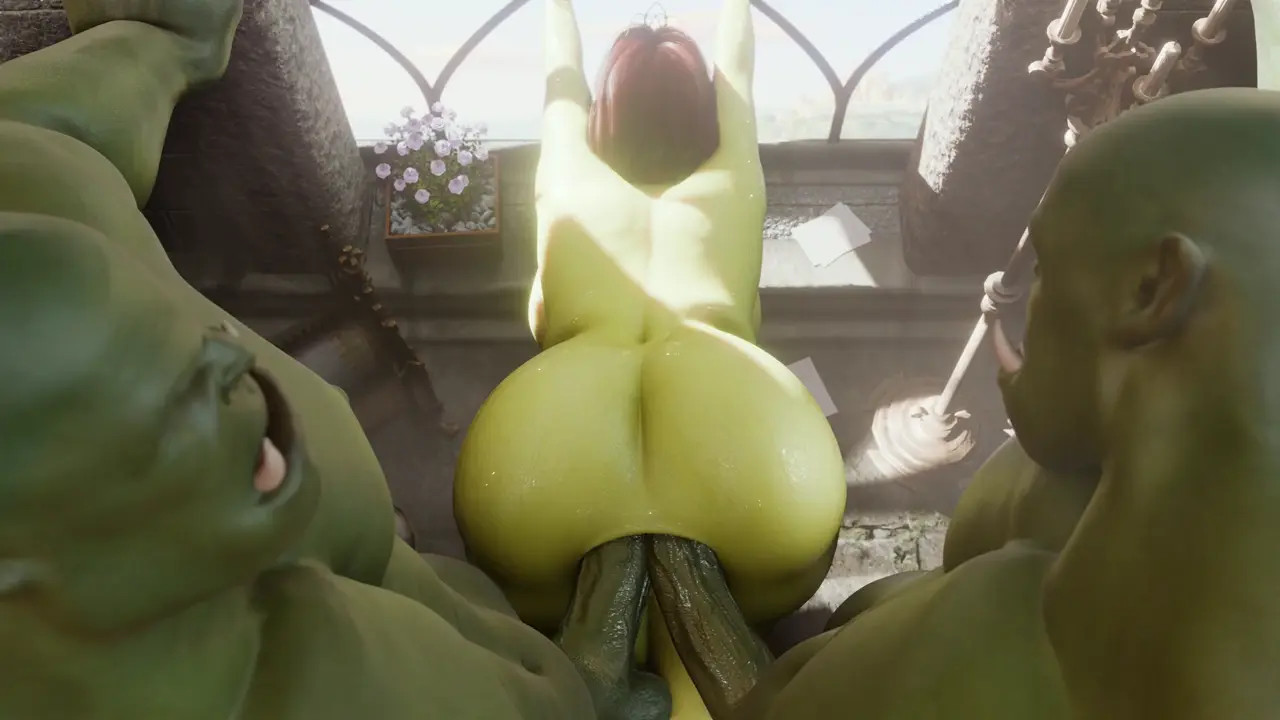 Princess Fiona & Orcs [Ogreskin][AXEN][NO WM][4K60FPS]