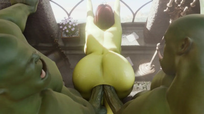 Princess Fiona & Orcs [Ogreskin][AXEN][NO WM][4K60FPS]