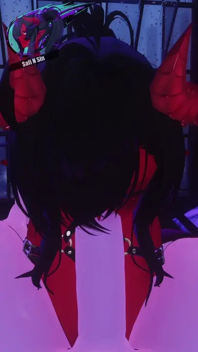 Sin loving every inch of Sakki