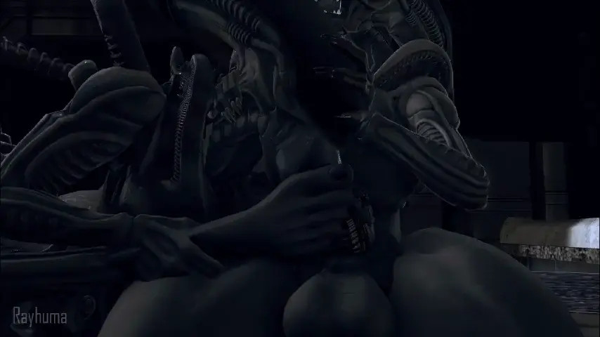 xenomorph footjob/blowjob