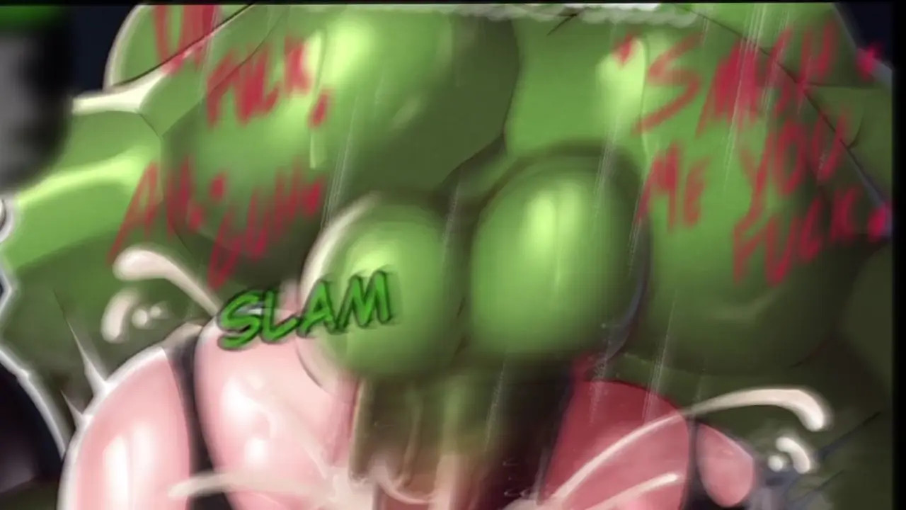 Hulk smashes Black Widow HARD