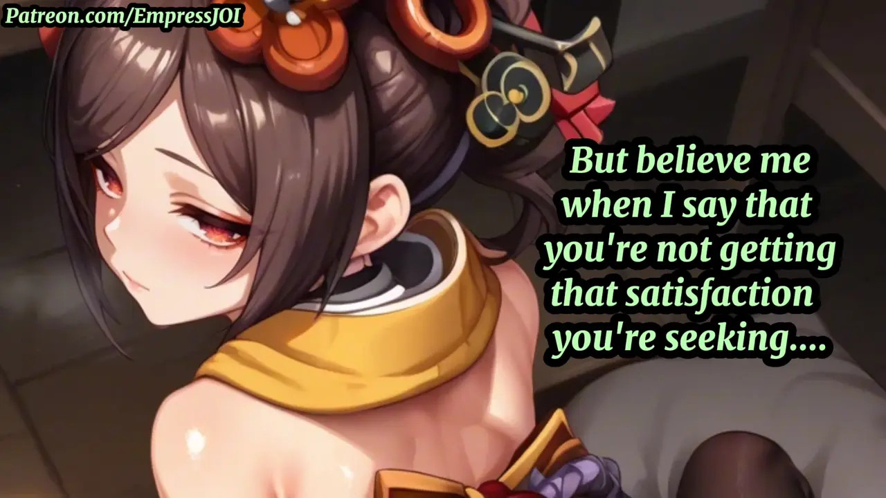 Obedience to Chiori Unleashed Part 1 the ruined orgasm