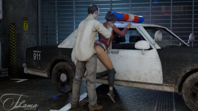 Zoey got caught by zombie | FLAMA