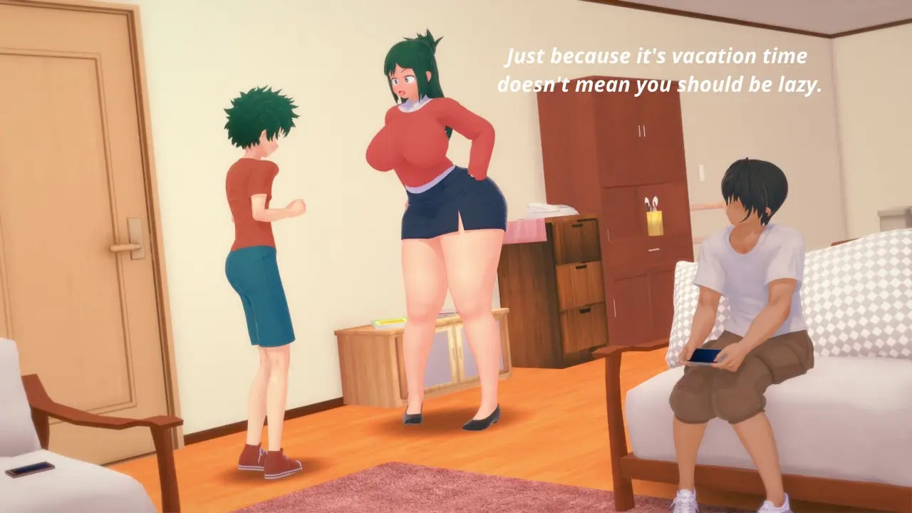 【Cuckmom】 Inko Midoriya 【ARENX3D】