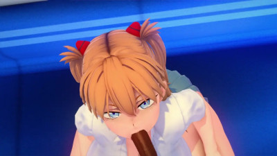 【Blacked】 Asuka Langley 【ARENX3D】