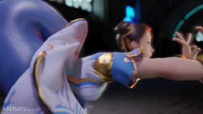 Chun-Li Hipthrust Backshots