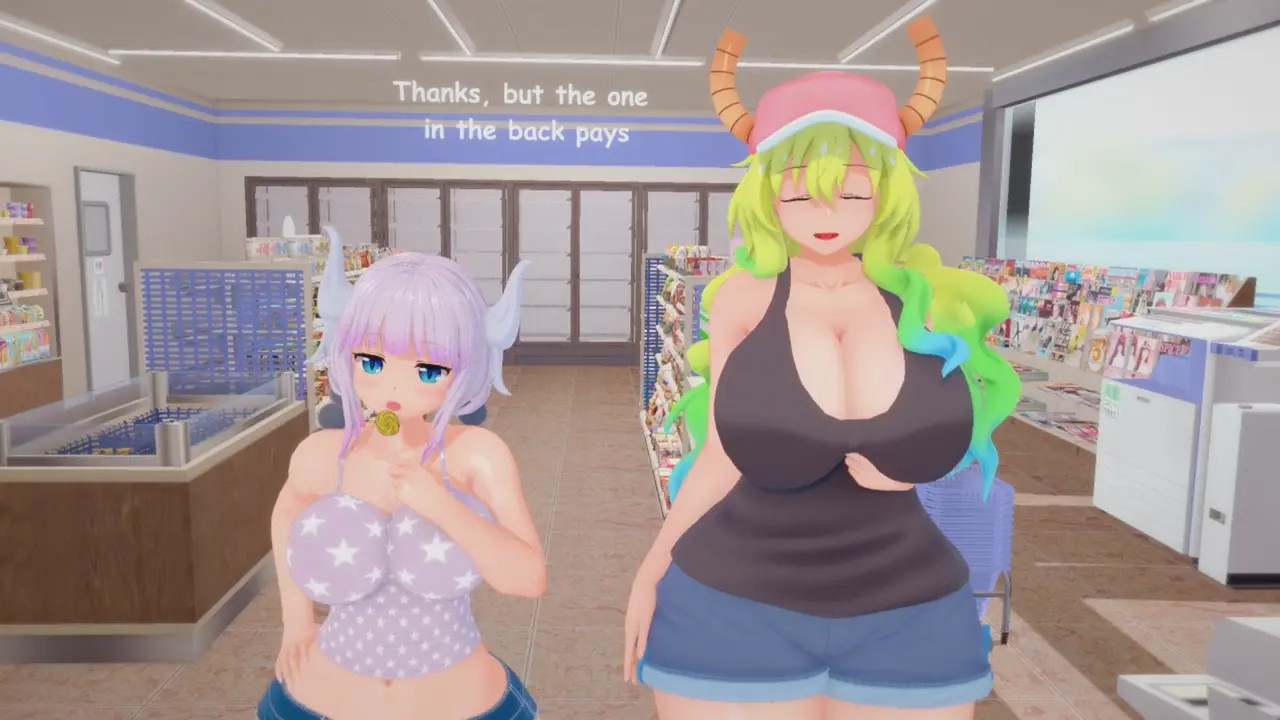 【Blacked】 Lucoa and Kanna 【ARENX3D】