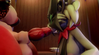 Feline activities in the sauna