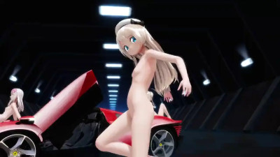 Jervis, Shimakaze & Ro500 - MORE [MMD R18] Hickan