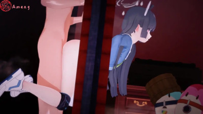 Blue Archive - Miyu gets Drilled