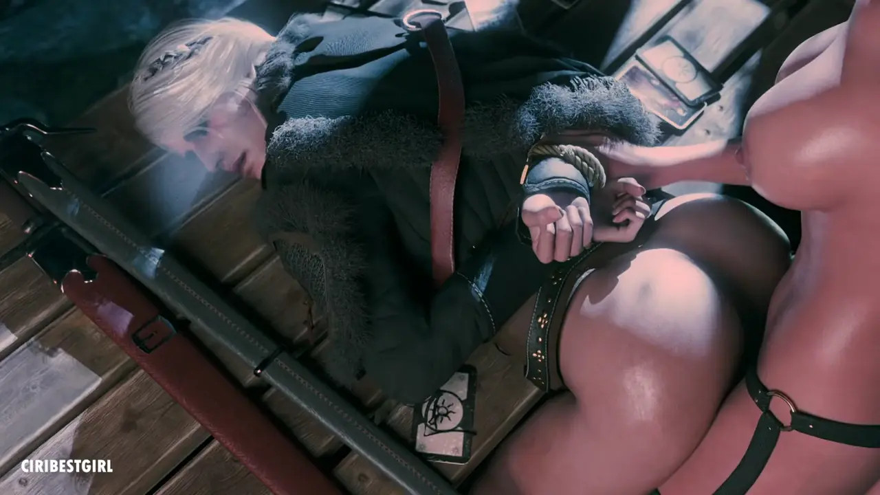 Ciri Caught Cheating at Gwent - Strapon Version (ciribestgirl) [Witcher 4]