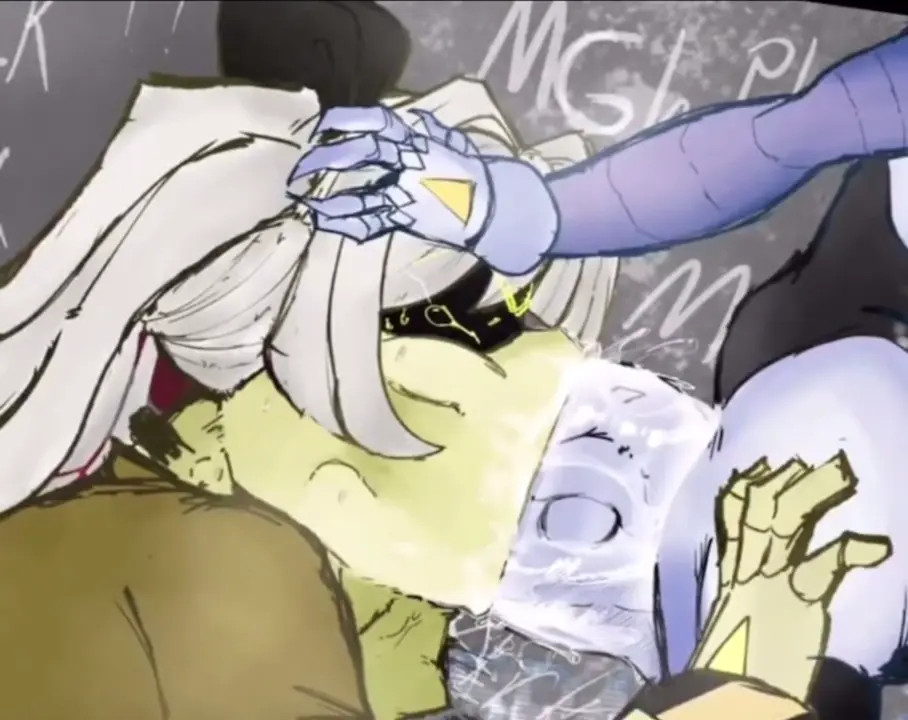 J Chokes On Cyn's Enourmous Futanari Cock! (u_nkno3nGrounds)