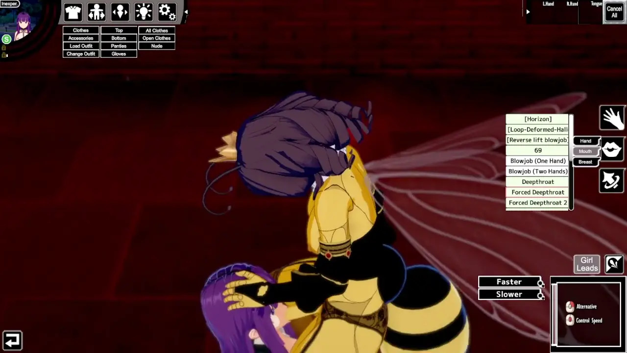 Fern is impregnated by futa Queen Bee