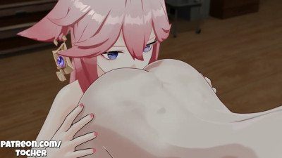 Futa Yae Miko x Furina