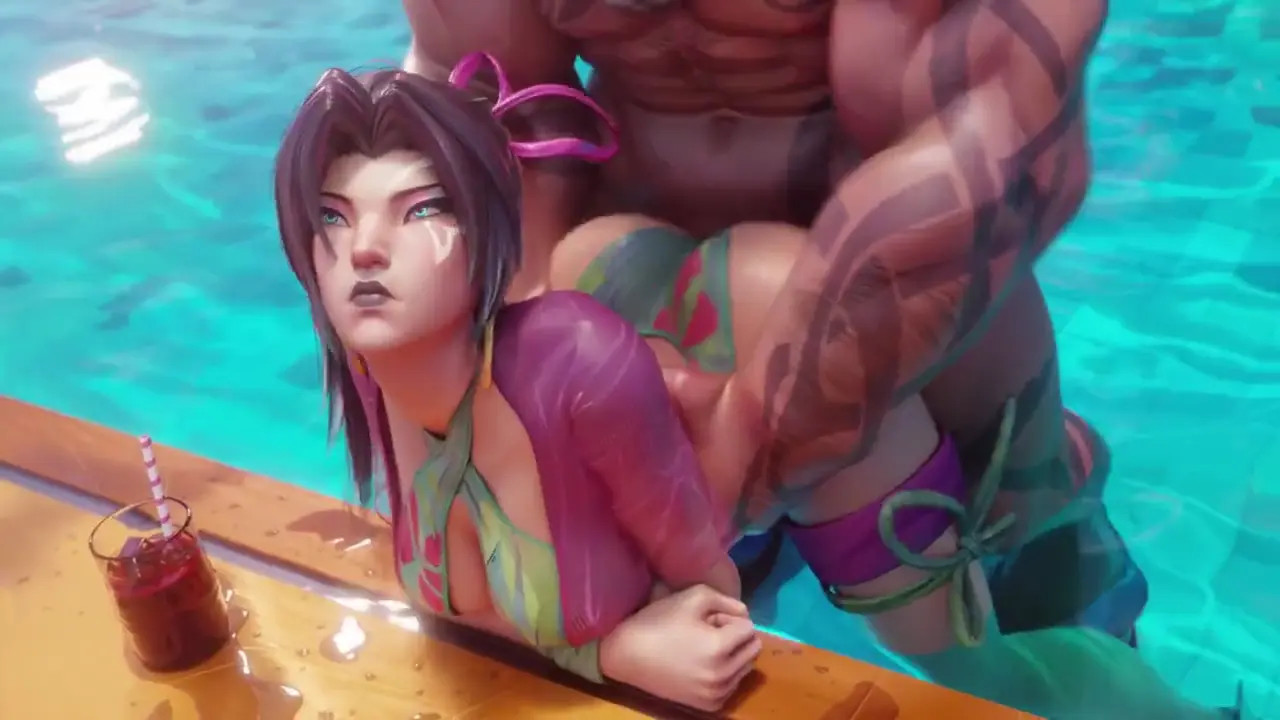 FUCKED IN POOL