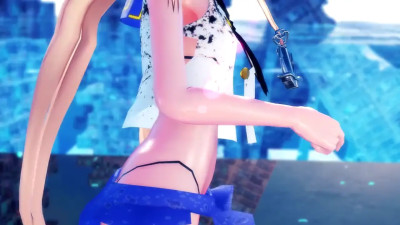 Shimakaze - Phone Number (ver. 2) [MMD R15] Hamselvish