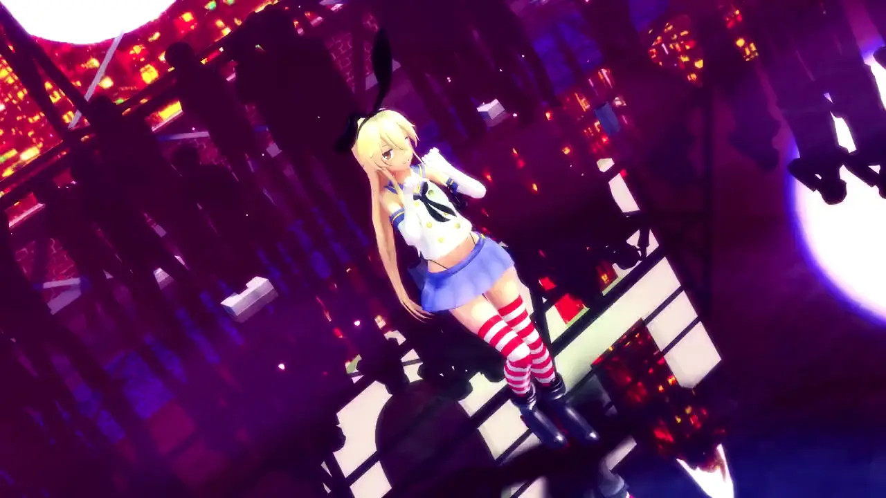 Shimakaze - Bo Peep Bo Peep [MMD R15] Hamselvish