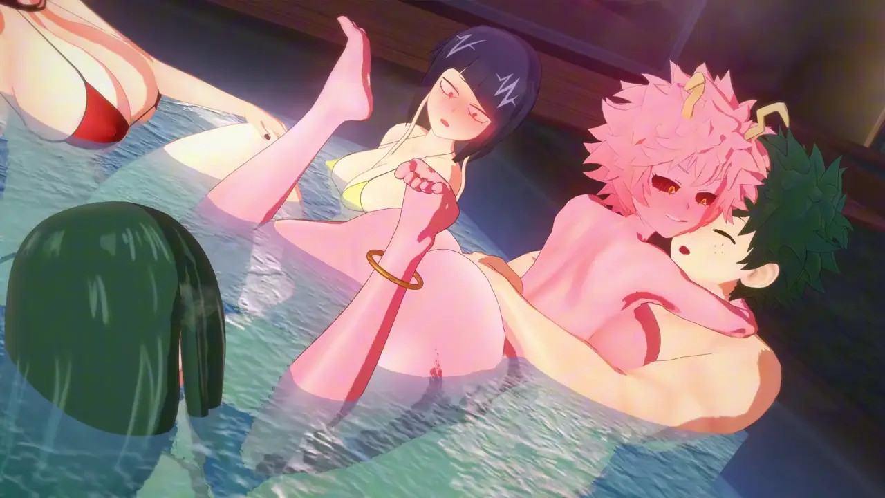 My hero pool fuck