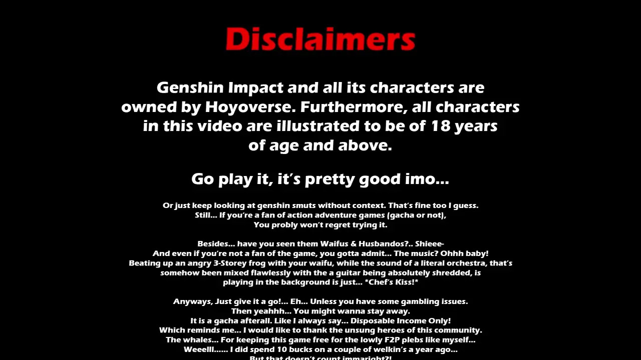 [Pinksama] A Night in Mondstadt - Happy Accident