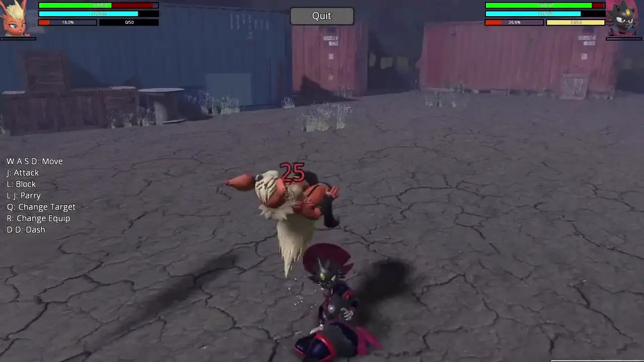 HR2 Furry: Flareon vs Weavile