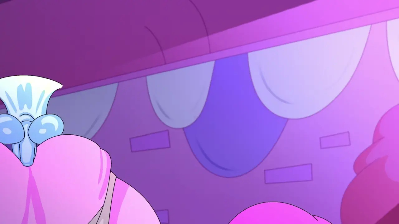 Princess Bubblegum get her Cheeks Clapped by ice King