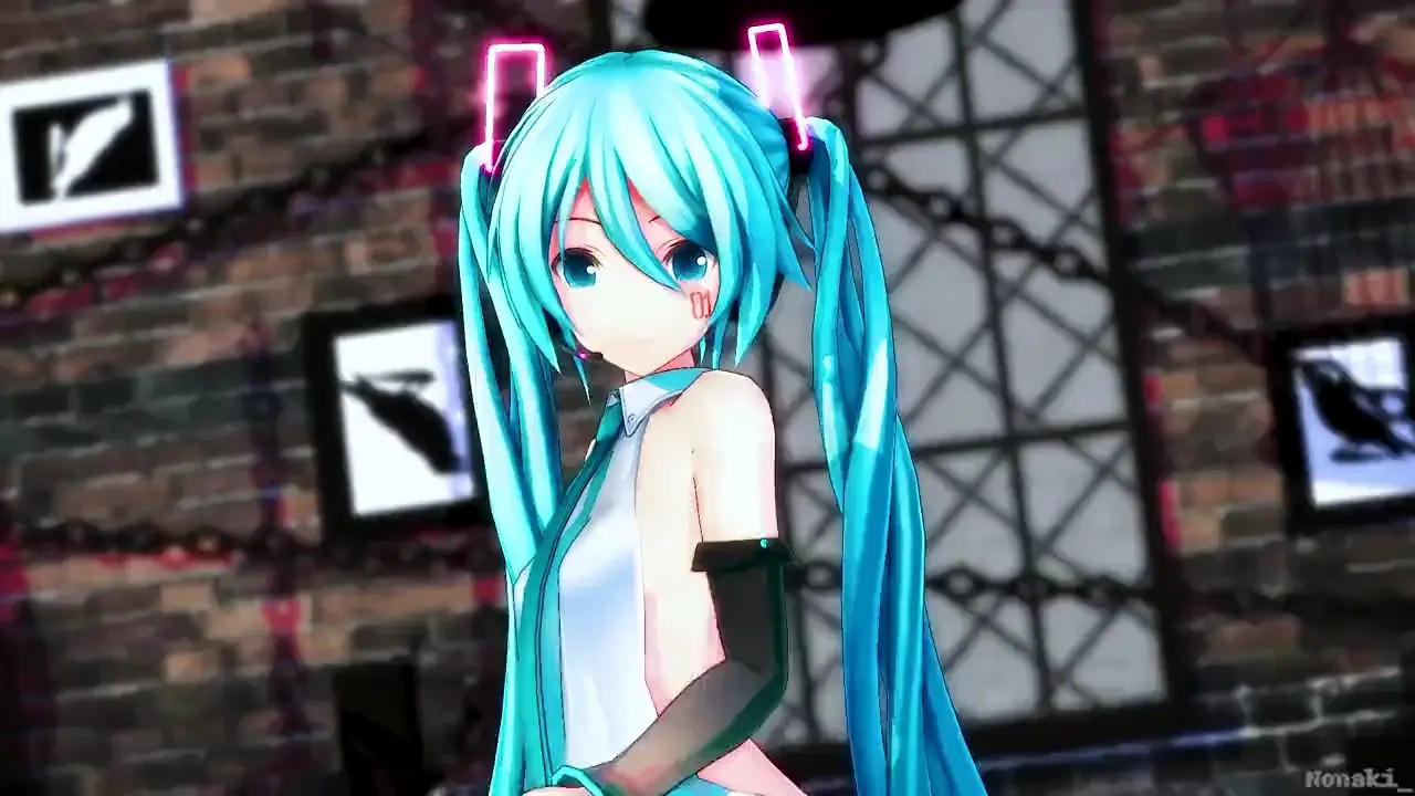 【MMD】Vampire Miku stripdance