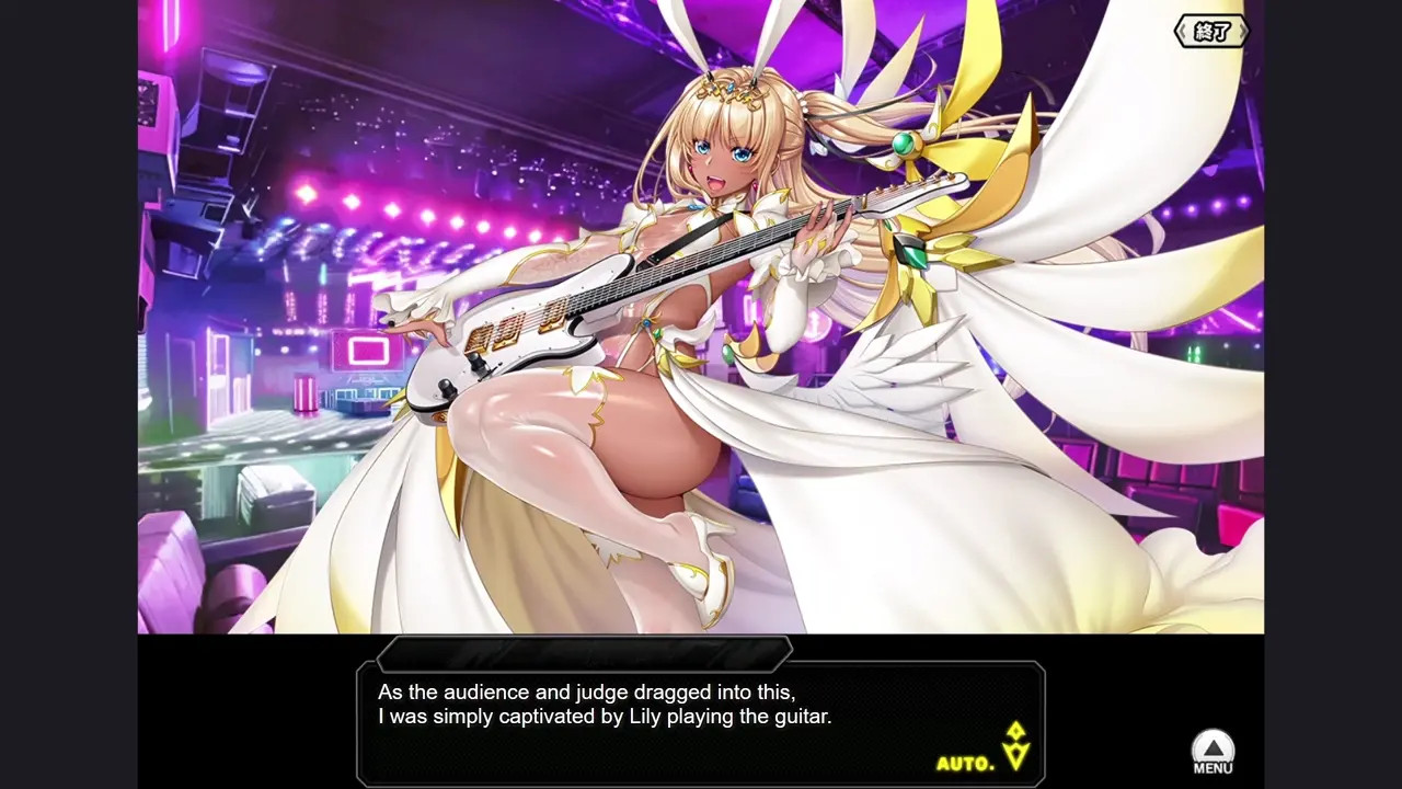 [Girls Band] Futaba Lily Ramses H-scene 01 (Taimanin RPGX)