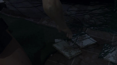 Claire Redfield stuffed by bugs (Game Over Edition)