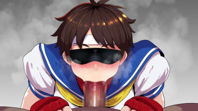 Sakura Kasuga Blindfolded Blowjob (POV only)