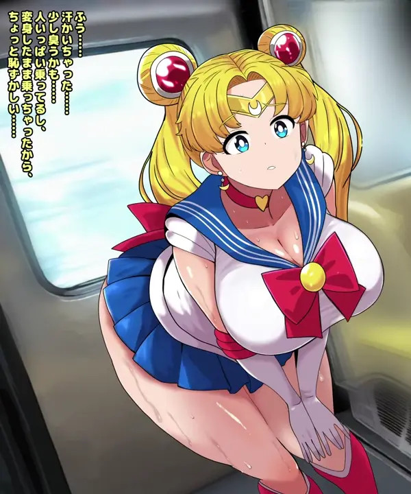 Sailor Moon Train Defecation (Part 1)