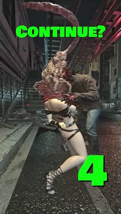 Re3 Ryona GAME OVER - Jill Valentine (Bound Up)/Ne-A Parasite