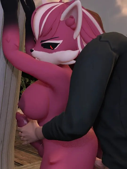 IN HEAT: Blood Moon Ari takes backshots