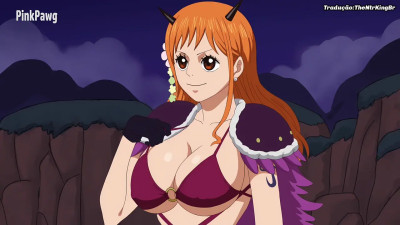 Beast Pirate Nami Gets In Trouble [Pinkpawg] [PT-BR]