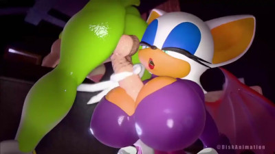 Handjob between Tittys