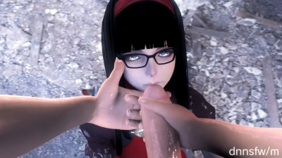 Bespectacled Red Girl