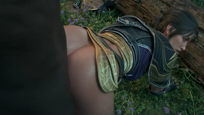 Sciel backs it up to get some much needed satisfaction (black). [BlueLightSFM]