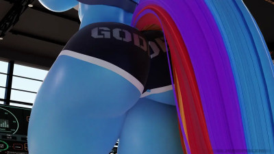 Rainbow Jog - Ass (4k)