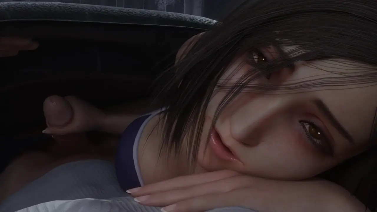 Nayo makes a cute handjob
